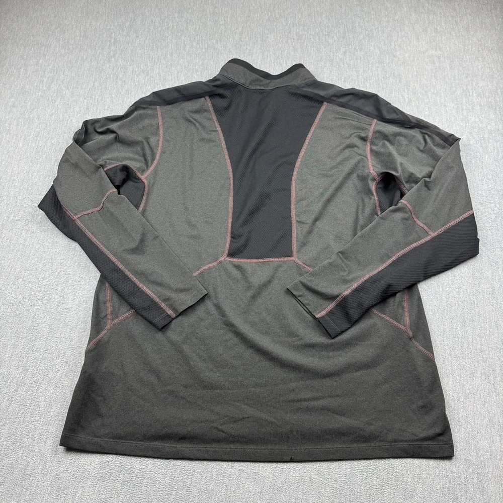 The North Face Shirt Mens XL Gray Flight VaporWick 1/4 Zip Activewear Athletic